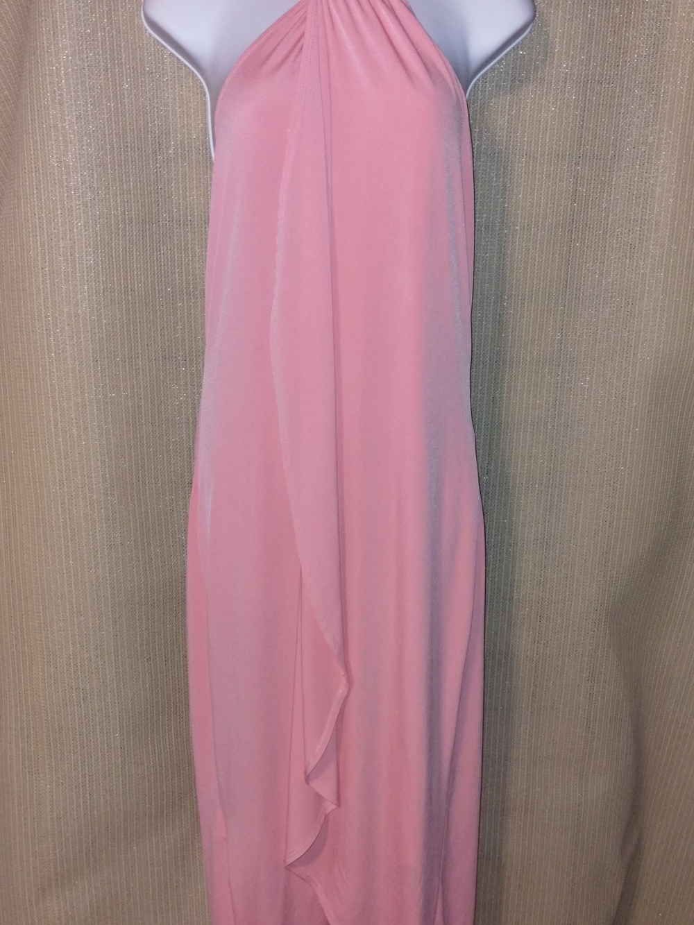 VENUS Pink Halter Maxi Dress